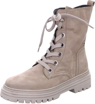 Produktbild von Gabor Shoes Schnürstiefel Beige Veloursleder Größe: 37 Normal