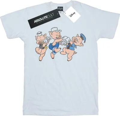 Produktbild von Disney - "Having Fun" T-Shirt für Herren BI19620 (4XL) (Weiß)