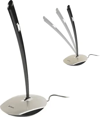 Produktbild von A4Tech, Computermikrofon, MI-10, Lautstärkeregler, silber, Ein-/Aus-/Stummschalter