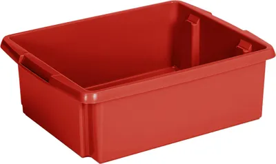 Produktbild von Sunware Drehstapel-Box Nesta 17 L rot 45,5 x 36 x 14,5 cm