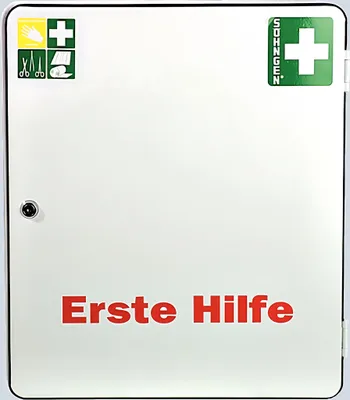 Produktbild von Söhngen Verbandschrank PARIS, weiß, 402 x 462 x 112 mm, DIN 13169, abschließbar