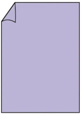 Produktbild von Rössler Papier 220726538 Coloretti Briefbogen - A4, 165g, 10 Blatt, lavendel