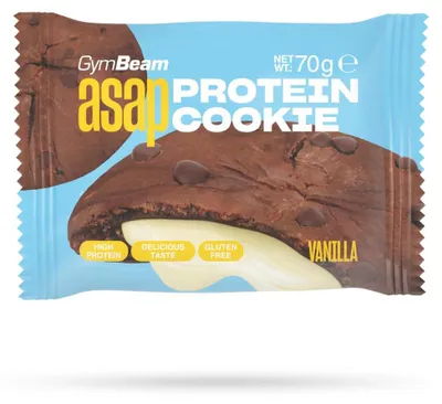 Produktbild von GymBeam - ASAP Protein Cookie, 70 g, Vanille