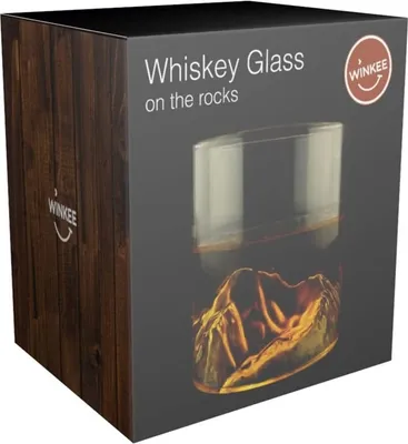 Produktbild von Whisky-Trinkglas auf den Felsen Berge Original Geschenk