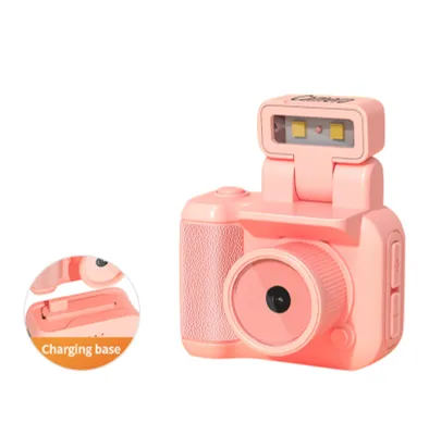 Obrázek produktu pro 1080P digitální kamera s 1,44palcovým displejem, otočným bleskem o 90°, vestavěnou 6filtrovou baterií pro teenagery a studenty