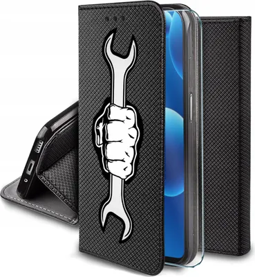 Obrázok produktu pre Etui do Samsung A26 5G MAGNET WZORY CASE PORTFEL + SZKŁO OCHRONNE 9H