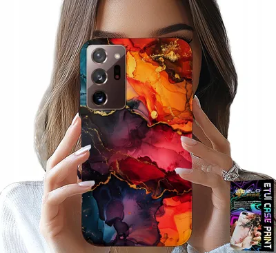 Produktbild von Hülle Für Samsung Note 20 Ultra - Steinmuster, Hülle + Folie