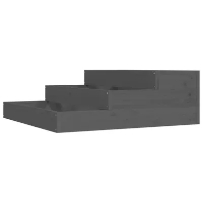 Obrázok produktu pre vidaXL Kvetináč Grey 78x78x27 cm Borovicový masív