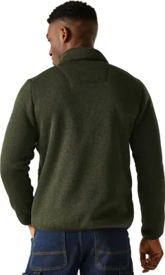 Imagen del producto de Regatta - Chaqueta polar "Barlee" para hombre, con cremallera frontal completa, diseño jaspeado, modelo RG12185 (talla L), color "Jengibre Glaseado"