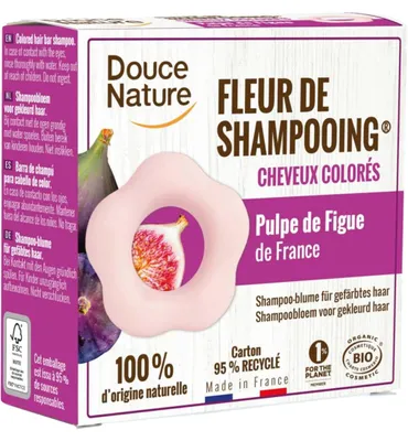 Image de Fleur de Shampooing - Cheveux colorés 85g