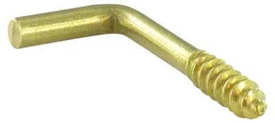 Produktbild von Haken für Holzschraube Messing 2,5 x 25