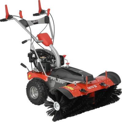 Obrázek produktu pro Benzínový zametací stroj 100 cm, motor LONCIN 3,5 kW / 4,76 k