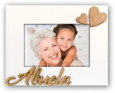 Image de ZEP Cadre photo ABUELA, 10x15 cm, blanc/marron