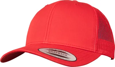 Produktbild von FLEXFIT 6606 | Retro Trucker Cap / Kappe / Mütze / Hut - Farbe: Red - Größe: One Size