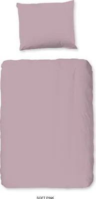 Produktbild von Duvet cover Good Morning 100x135 + 1* 40x60 cm - Solid color