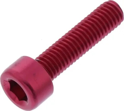Immagine prodotto di Vite a testa cilindrica JMP Bolt M5x0,8mm 20mm alluminio rosso
