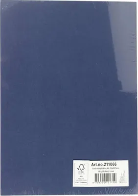 Immagine prodotto di Cartone A4 blu scuro 180 g/m², cartone per artigianato, pittura e bricolage - confezione da 20 pz