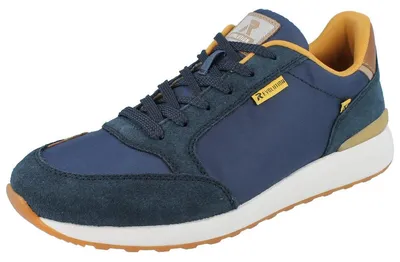 Produktbild von RIEKER Herren Sneaker blau Textil Leder - Größe: 45