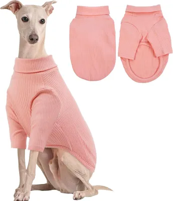 Produktbild von Kleidung für den Hund Strickpullover Warm Weich Bequem Rosa XL