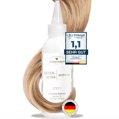 Produktbild von chaarmant Extensions Remover 125 ml – Entferner mit Zitronenöl für Bondings & Tape In Extrensions