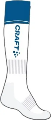 Produktbild von Craft Progress 2.0 Contrast Stutzenstrumpf - Weiß / Royal