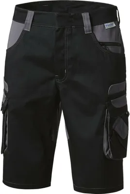 Produktbild von PIONIER Shorts "Tools Bermuda", 65% Polyester, 35% Baumwolle, 285g/m², Mit hochgezogenem Bund, Stretcheinsätze in Schrit