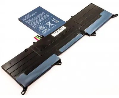 Produktbild von Akku für Acer BT.00303.026 Li-Pol 11,1 Volt 3000 mAh schwarz.
