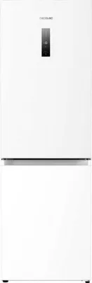 Produktbild von Weißer Glas Kombikühlschrank, 180 cm hoch und 55 cm breit, mit 250 Litern Fassungsvermögen, Inverter Plus-Kompressor, Total No Frost, Wasserspender,  und mit Multi Air Flow-System.