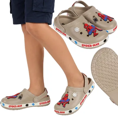 Produktbild von Spider-Man Schaumstoff-Badeschuhe für Jungen, dicke EVA-Sohle, leichte Badeschuhe für Jungen 29 EU