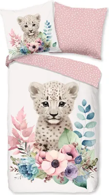 Produktbild von Good Morning Bettwäsche-Garnitur Sama Farbe Multi Größe 135x200+80x80