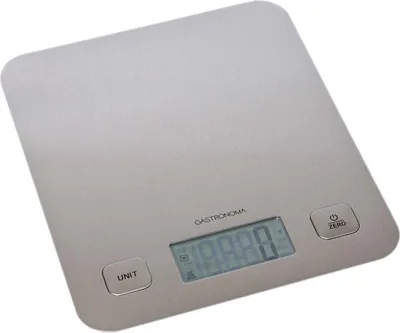 Produktbild von Gastronoma 18310015 - Digitale Küchenwaage 5 kg - Edelstahl