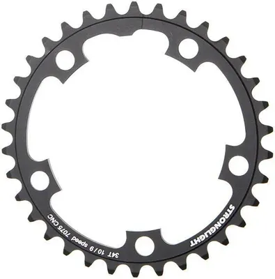 Produktbild von Stronglight Rennradkettenblatt Schwar Lochkr. 110 Mm., 34 Z. schwarz
