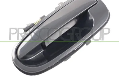 Produktbild von PRASCO HN7158102 Türgriff Hinten Links für HYUNDAI MATRIX (FC) Schwarz