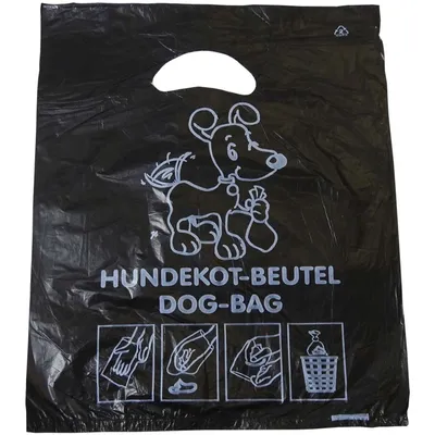 Image de 1000 sachets pour déchets canins Sacs déchirables 250 x 310 + 30 mm Sacs de promenade Sacs pour déchets canins