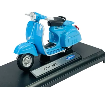 Produktbild von Welly Vespa 150CC 1:18 11cm Motorrad  im Kasten Die Cast Modell 12848