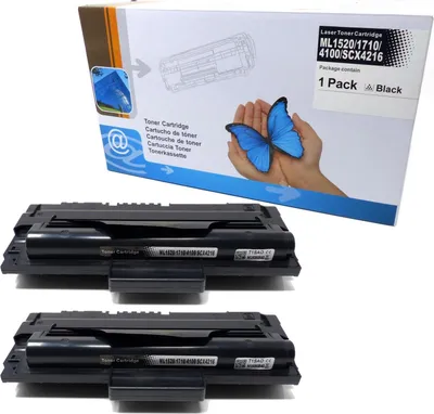 Produktbild von 2x Toner (ersetzt ML1520/ 1710/ 4100/ SCX4216)