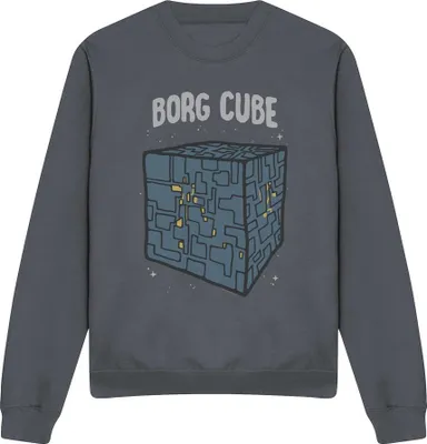 Productafbeelding van Star Trek - "The Tritanium" sweatshirt voor heren/dames, uni model, TV12152 (maat L) (houtskoolkleur)