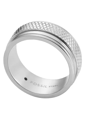 Produktbild von Fossil JF04768040514 Herren Ring Edelstahl Silber 64 (20.4)