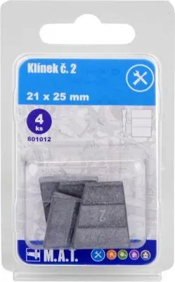 Produktbild von keil Nr.2, 21x25mm (4Stk)