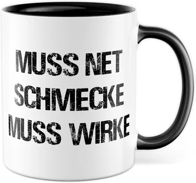 Produktbild von Kaffeetasse mit witzigem Spruch für Humorliebhaber