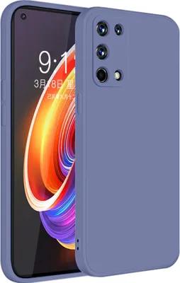 Immagine prodotto di Custodia per OPPO Realme X7 Pro Custodia in gomma antiurto in silicone liquido morbido Grigio