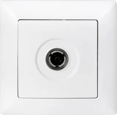 Produktbild von Gunsan Visage Sat Steckdose TV Antennendose Weiss