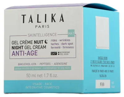 Produktbild von Talika Skintelligence Anti-Age - Regenerating Night Gel Cream (50 ml)