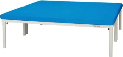 Image de Chaise longue Bobath, 200x200 cm, hauteur 55 cm div. couleurs, couleur:54 bleu