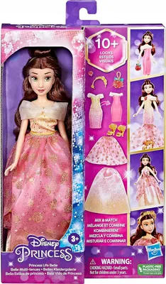 Produktbild von Disney Princess F46255X0, Modepuppe, Weiblich, 3 Jahr(e), Mädchen, 97 g, Mehrfarbig