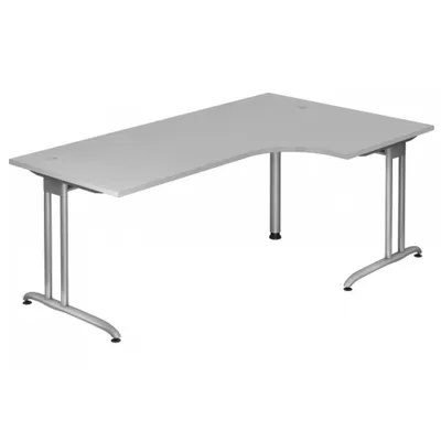 Produktbild von Hammerbacher Schreibtisch lichtgrau 2000x1200 mm