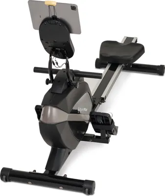 Produktbild von SportPlus I Rudergerät I Rudergerät für Zuhause, App Kompatibilität, klappbar, Rudergerät Magnet, 8 Widerstandsstufen, SP-MR-1200-B-iE
