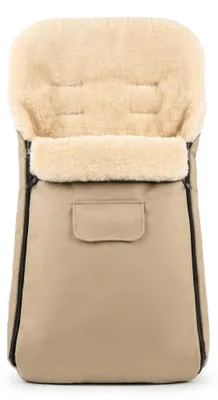 Zdjęcie produktu dla Baby-Joy KAI XXL 120 cm śpiworek zimowy z wełny jagnięcej oversize długie sanki - Kolor: 08 beżowy, Obraz wygenerowany przez AI