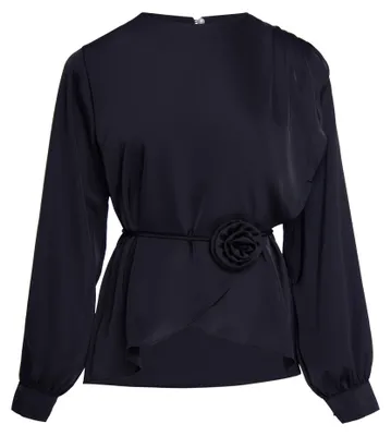 Image de Chemise pour femme LUREA - noire, taille S