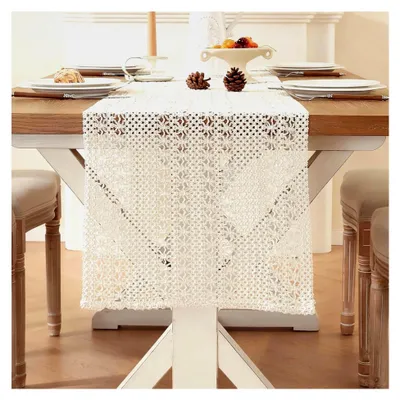 Produktbild von Tischläufer, Herbst Tischläufer, Moderne Outdoor Tischdecke, Waschbare Tischdekoration für Party, Geburtstag, Valentinstag, Hochzeit 35*180cm